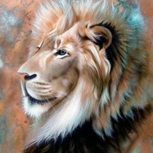 Схема вышивки «Лев»