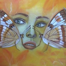 Схема вышивки «Бабочки»