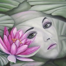 Схема вышивки «Лотос»