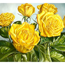 Схема вышивки «Серия "Розы".»