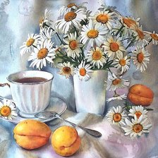 Схема вышивки «акварель»