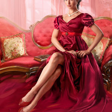 Леди в красном