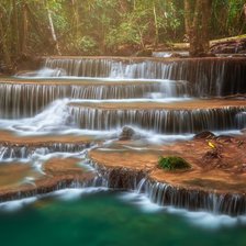 Схема вышивки «Водопад»