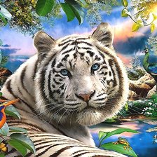 Схема вышивки «мир животных»