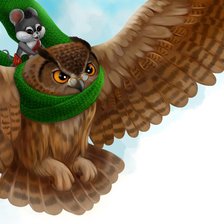 Схема вышивки «Друзья»