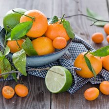 Схема вышивки «Мандаринки»