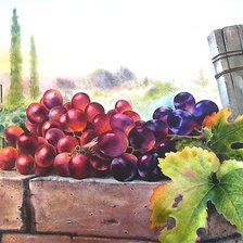 Схема вышивки «акварель»