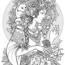 Схема вышивки «рисунок»