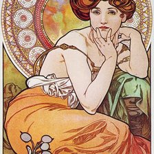 Схема вышивки «Топаз»