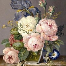 Схема вышивки «Розы»