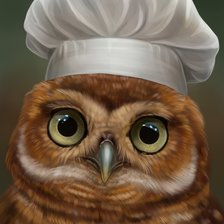 Схема вышивки «Совёнок»