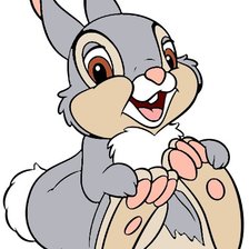 Схема вышивки «зайка»