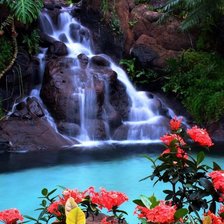 Схема вышивки «Дальневосточный водопад»