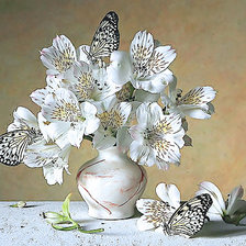 Схема вышивки «Серия "Букет".»