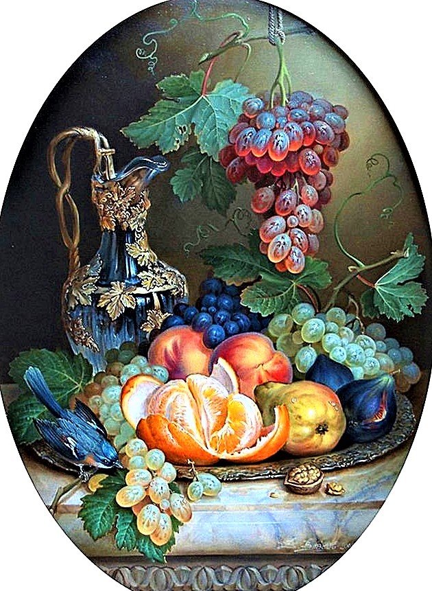 №1906025 - виноград, натюрморт - оригинал