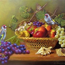 Схема вышивки «натюрморт»