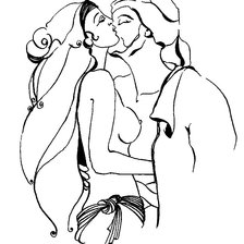 Схема вышивки «Рубаи Омара Хайама»