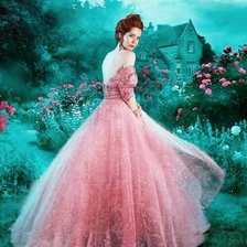 Схема вышивки «В саду»