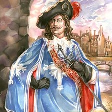 Схема вышивки «Мушкетёр»