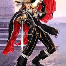 Схема вышивки «Гвардеец кардинала»