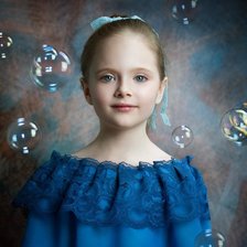 Схема вышивки «Девочка»