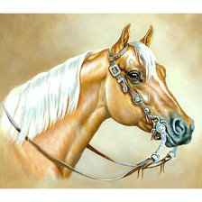 Схема вышивки «Серия "Кони"»