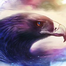 Схема вышивки «Ястреб»