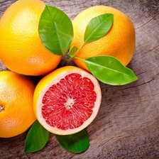 Схема вышивки «Грейпфрут»