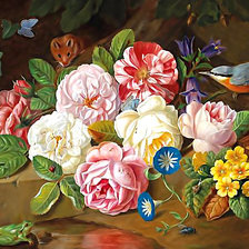 Схема вышивки «Серия "Натюрморты".»