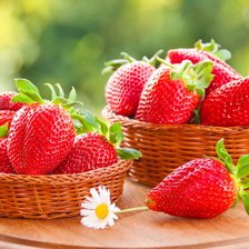 Схема вышивки «Клубничка»