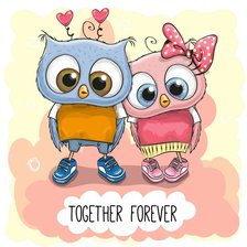 Схема вышивки «совы»