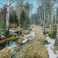 Схема вышивки «Рання весна»