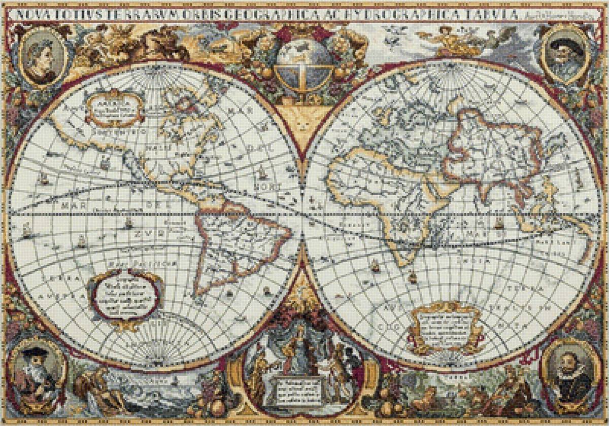 Карта мира - предпросмотр