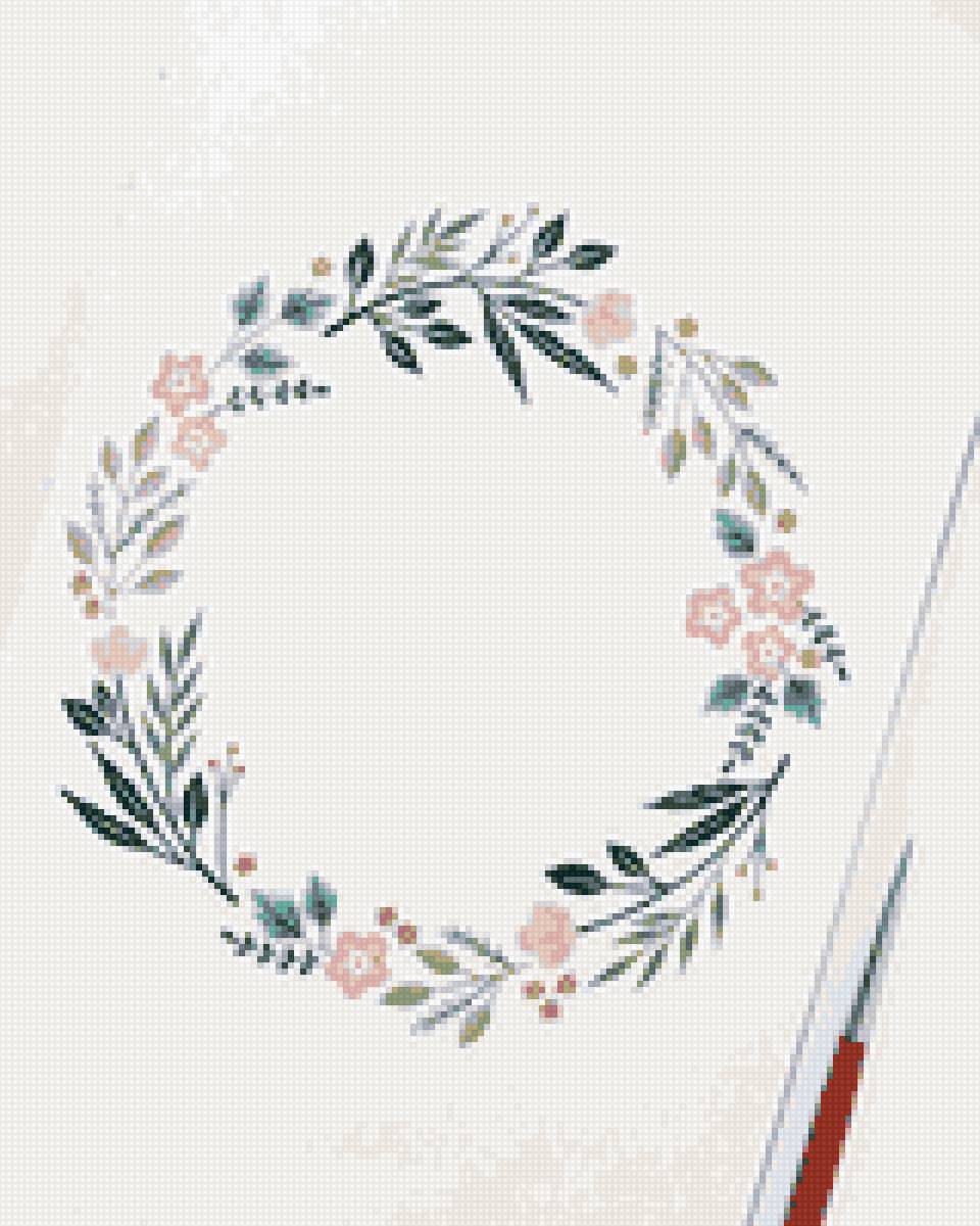 Венок - веное, цветы - предпросмотр