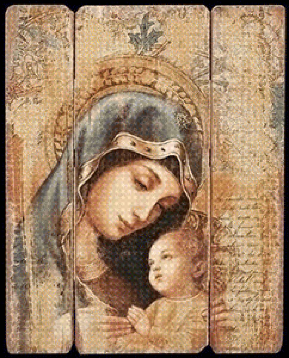 МАДОННА И СВ.  ДИТЯ - мадонна и св. дитя - предпросмотр