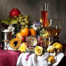 Схема вышивки «НАТЮРМОРТ ДЛЯ КУХНИ»