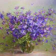 Схема вышивки «КОЛОКОЛЬЧИКИ»