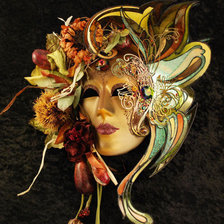 Схема вышивки «Венецианская маска»