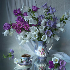 Схема вышивки «колокольчики»