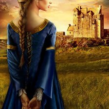 Схема вышивки «Леди»