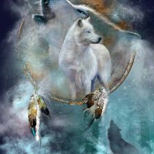 Схема вышивки «Ловец снов»