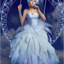 Схема вышивки «7 смертных грехов уныние»