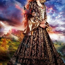 Схема вышивки «Леди»