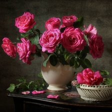 Схема вышивки «розы»