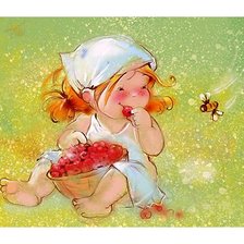 Схема вышивки «Детская»