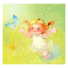 Схема вышивки «Детская»