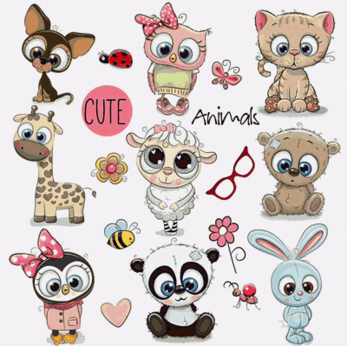 маленькие милые зверюшки - предпросмотр