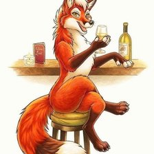 Схема вышивки «Лисичка»