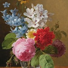 Схема вышивки «Букет»