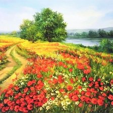 Схема вышивки «Лето»